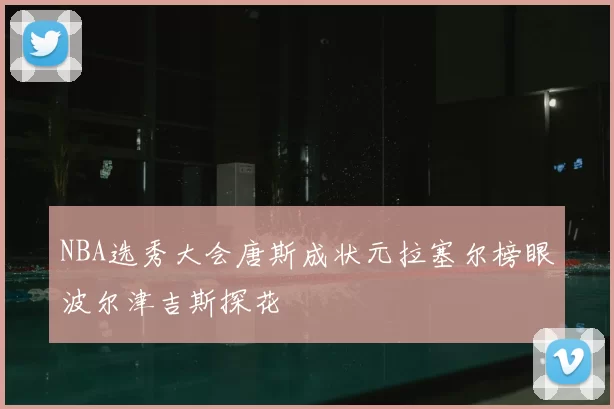 NBA选秀大会唐斯成状元拉塞尔榜眼波尔津吉斯探花