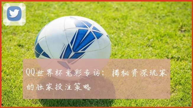 QQ世界杯竞彩专访:揭秘资深玩家的独家投注策略