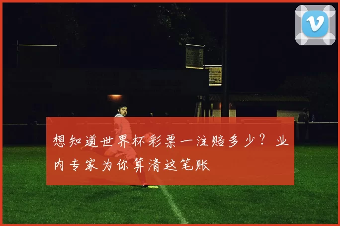 想知道世界杯彩票一注赔多少？业内专家为你算清这笔账