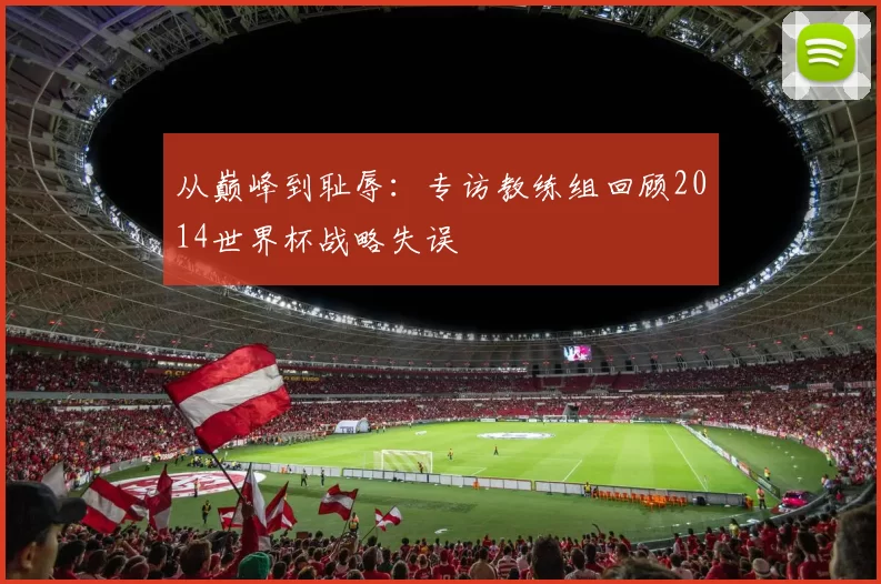 从巅峰到耻辱：专访教练组回顾2014世界杯战略失误
